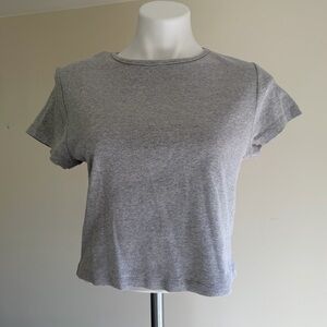 H&M Gray Crop Top